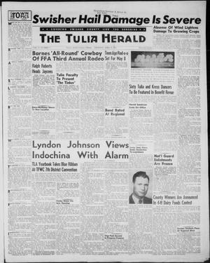 Primary view of object titled 'The Tulia Herald (Tulia, Tex), Vol. 47, No. 17, Ed. 1, Thursday, April 29, 1954'.