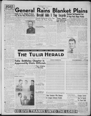 Primary view of object titled 'The Tulia Herald (Tulia, Tex), Vol. 47, No. 15, Ed. 1, Thursday, April 15, 1954'.