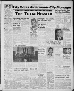 The Tulia Herald (Tulia, Tex), Vol. 47, No. 14, Ed. 1, Thursday, April 8, 1954