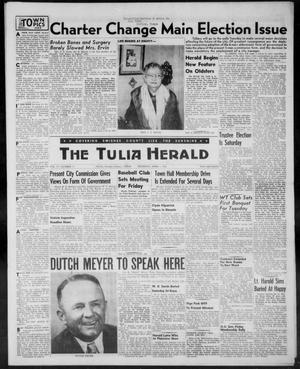 Primary view of object titled 'The Tulia Herald (Tulia, Tex), Vol. 47, No. 13, Ed. 1, Thursday, April 1, 1954'.
