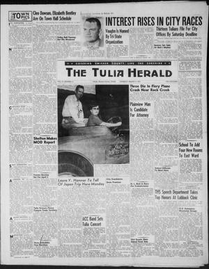 Primary view of object titled 'The Tulia Herald (Tulia, Tex), Vol. 47, No. 10, Ed. 1, Thursday, March 11, 1954'.