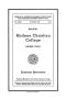 Primary view of Catalog of Abilene Christian College, 1938-1939