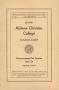 Thumbnail image of item number 1 in: 'Catalog of Abilene Christian College, 1937-1938'.
