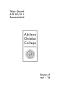 Thumbnail image of item number 3 in: 'Catalog of Abilene Christian College, 1937-1938'.