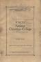 Book: Catalog of Abilene Christian College, 1920-1921