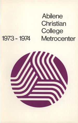 Primary view of Catalog of Abilene Christian College, 1973-1974