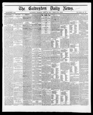 The Galveston Daily News. (Galveston, Tex.), Vol. 35, No. 89, Ed. 1 Thursday, April 22, 1875