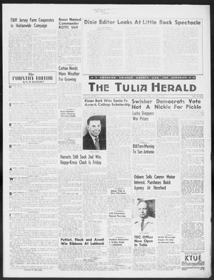 The Tulia Herald (Tulia, Tex), Vol. 49, No. 40, Ed. 1, Thursday, October 3, 1957