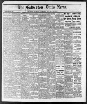 The Galveston Daily News. (Galveston, Tex.), Vol. 36, No. 199, Ed. 1 Saturday, November 10, 1877