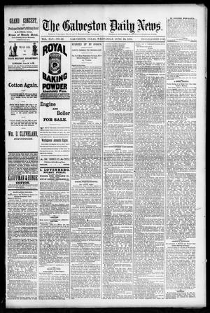 The Galveston Daily News. (Galveston, Tex.), Vol. 45, No. 52, Ed. 1 Wednesday, June 16, 1886