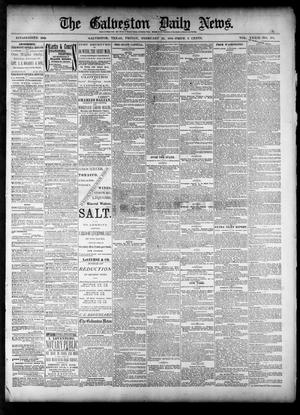 The Galveston Daily News. (Galveston, Tex.), Vol. 39, No. 291, Ed. 1 Friday, February 25, 1881