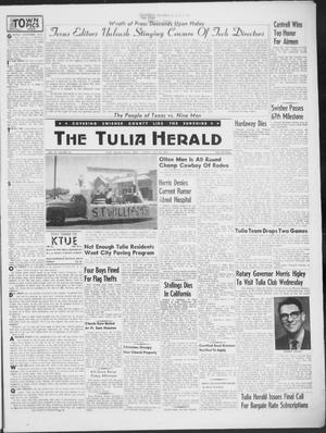 The Tulia Herald (Tulia, Tex), Vol. 49, No. 30, Ed. 1, Thursday, July 25, 1957