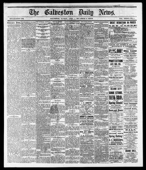 The Galveston Daily News. (Galveston, Tex.), Vol. 36, No. 8, Ed. 1 Sunday, April 1, 1877