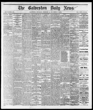 The Galveston Daily News. (Galveston, Tex.), Vol. 35, No. 281, Ed. 1 Thursday, February 15, 1877
