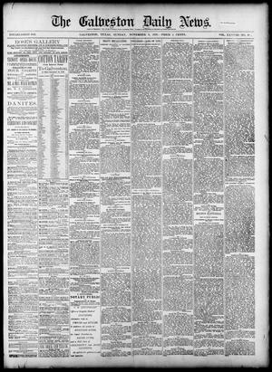 The Galveston Daily News. (Galveston, Tex.), Vol. 38, No. 199, Ed. 1 Sunday, November 9, 1879