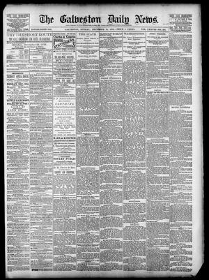 Primary view of object titled 'The Galveston Daily News. (Galveston, Tex.), Vol. 38, No. 235, Ed. 1 Sunday, December 21, 1879'.