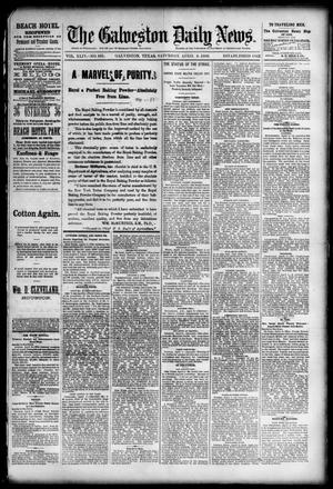 The Galveston Daily News. (Galveston, Tex.), Vol. 44, No. 351, Ed. 1 Saturday, April 3, 1886