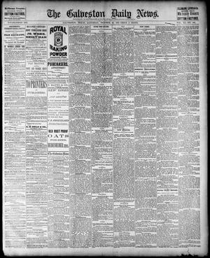 The Galveston Daily News. (Galveston, Tex.), Vol. 40, No. 183, Ed. 1 Saturday, October 22, 1881