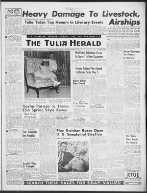 The Tulia Herald (Tulia, Tex), Vol. 48, No. 13, Ed. 1, Thursday, March 28, 1957