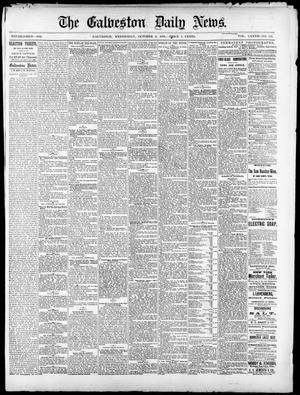 Primary view of object titled 'The Galveston Daily News. (Galveston, Tex.), Vol. 37, No. 171, Ed. 1 Wednesday, October 9, 1878'.