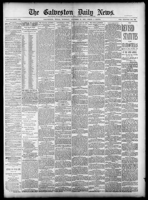 The Galveston Daily News. (Galveston, Tex.), Vol. 38, No. 182, Ed. 1 Tuesday, October 21, 1879
