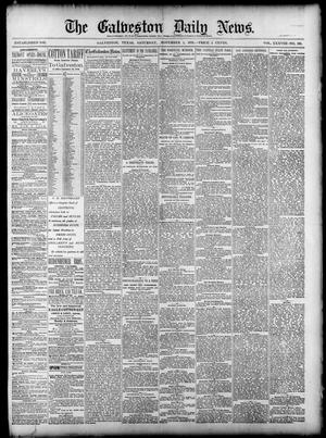 The Galveston Daily News. (Galveston, Tex.), Vol. 38, No. 192, Ed. 1 Saturday, November 1, 1879