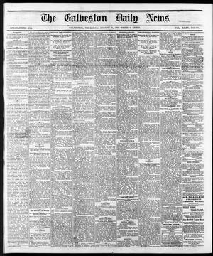 The Galveston Daily News. (Galveston, Tex.), Vol. 35, No. 138, Ed. 1 Thursday, August 31, 1876
