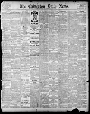 The Galveston Daily News. (Galveston, Tex.), Vol. 41, No. 294, Ed. 1 Wednesday, February 28, 1883