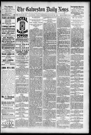 The Galveston Daily News. (Galveston, Tex.), Vol. 44, No. 187, Ed. 1 Wednesday, October 28, 1885