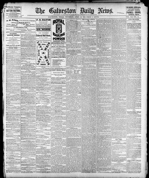 The Galveston Daily News. (Galveston, Tex.), Vol. 41, No. 19, Ed. 1 Thursday, April 13, 1882