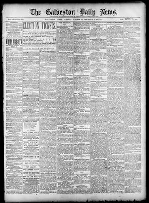 The Galveston Daily News. (Galveston, Tex.), Vol. 39, No. 174, Ed. 1 Tuesday, October 12, 1880