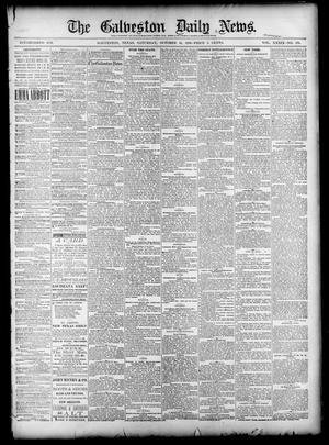 The Galveston Daily News. (Galveston, Tex.), Vol. 39, No. 178, Ed. 1 Saturday, October 16, 1880