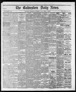 The Galveston Daily News. (Galveston, Tex.), Vol. 36, No. 185, Ed. 1 Thursday, October 25, 1877