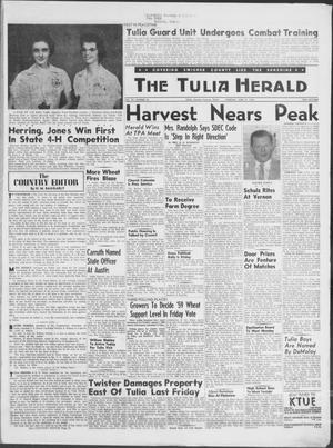 The Tulia Herald (Tulia, Tex), Vol. 49, No. 25, Ed. 1, Thursday, June 19, 1958