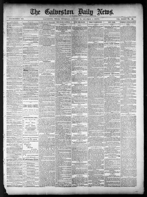 The Galveston Daily News. (Galveston, Tex.), Vol. 39, No. 260, Ed. 1 Thursday, January 20, 1881