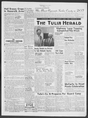 Primary view of object titled 'The Tulia Herald (Tulia, Tex), Vol. 49, No. 23, Ed. 1, Thursday, June 5, 1958'.