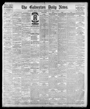 The Galveston Daily News. (Galveston, Tex.), Vol. 41, No. 183, Ed. 1 Saturday, October 21, 1882