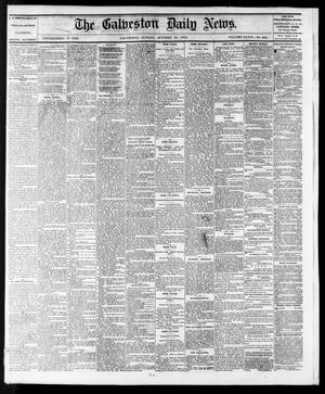 Primary view of object titled 'The Galveston Daily News. (Galveston, Tex.), Vol. 34, No. 245, Ed. 1 Sunday, October 18, 1874'.