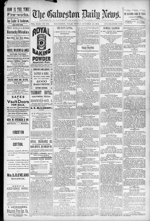 The Galveston Daily News. (Galveston, Tex.), Vol. 43, No. 184, Ed. 1 Friday, October 24, 1884