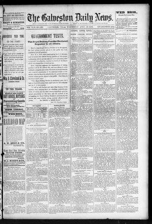 The Galveston Daily News. (Galveston, Tex.), Vol. 45, No. 359, Ed. 1 Wednesday, April 20, 1887