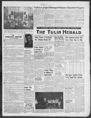 The Tulia Herald (Tulia, Tex), Vol. 49, No. 14, Ed. 1, Thursday, April 3, 1958