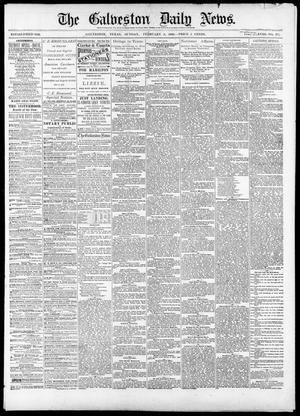The Galveston Daily News. (Galveston, Tex.), Vol. 38, No. 277, Ed. 1 Sunday, February 8, 1880