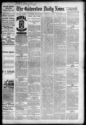 The Galveston Daily News. (Galveston, Tex.), Vol. 44, No. 284, Ed. 1 Tuesday, February 2, 1886