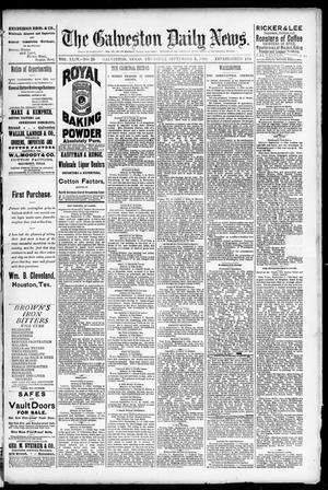 The Galveston Daily News. (Galveston, Tex.), Vol. 44, No. 123, Ed. 1 Thursday, September 3, 1885