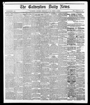 The Galveston Daily News. (Galveston, Tex.), Vol. 36, No. 289, Ed. 1 Saturday, February 23, 1878