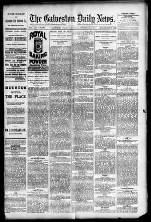 Primary view of object titled 'The Galveston Daily News. (Galveston, Tex.), Vol. 45, No. 160, Ed. 1 Saturday, October 2, 1886'.