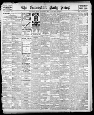 Primary view of object titled 'The Galveston Daily News. (Galveston, Tex.), Vol. 41, No. 60, Ed. 1 Wednesday, May 31, 1882'.