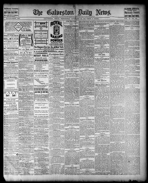The Galveston Daily News. (Galveston, Tex.), Vol. 40, No. 210, Ed. 1 Wednesday, November 23, 1881