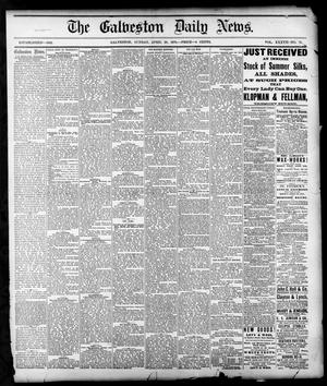 The Galveston Daily News. (Galveston, Tex.), Vol. 37, No. 31, Ed. 1 Sunday, April 28, 1878