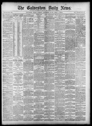 The Galveston Daily News. (Galveston, Tex.), Vol. 38, No. 164, Ed. 1 Tuesday, September 30, 1879